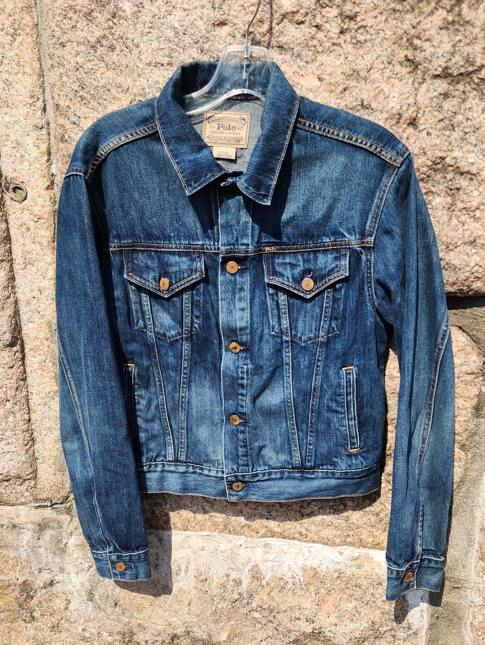 Polo by Ralph Lauren Blue Denim Jacket - Men's Medium